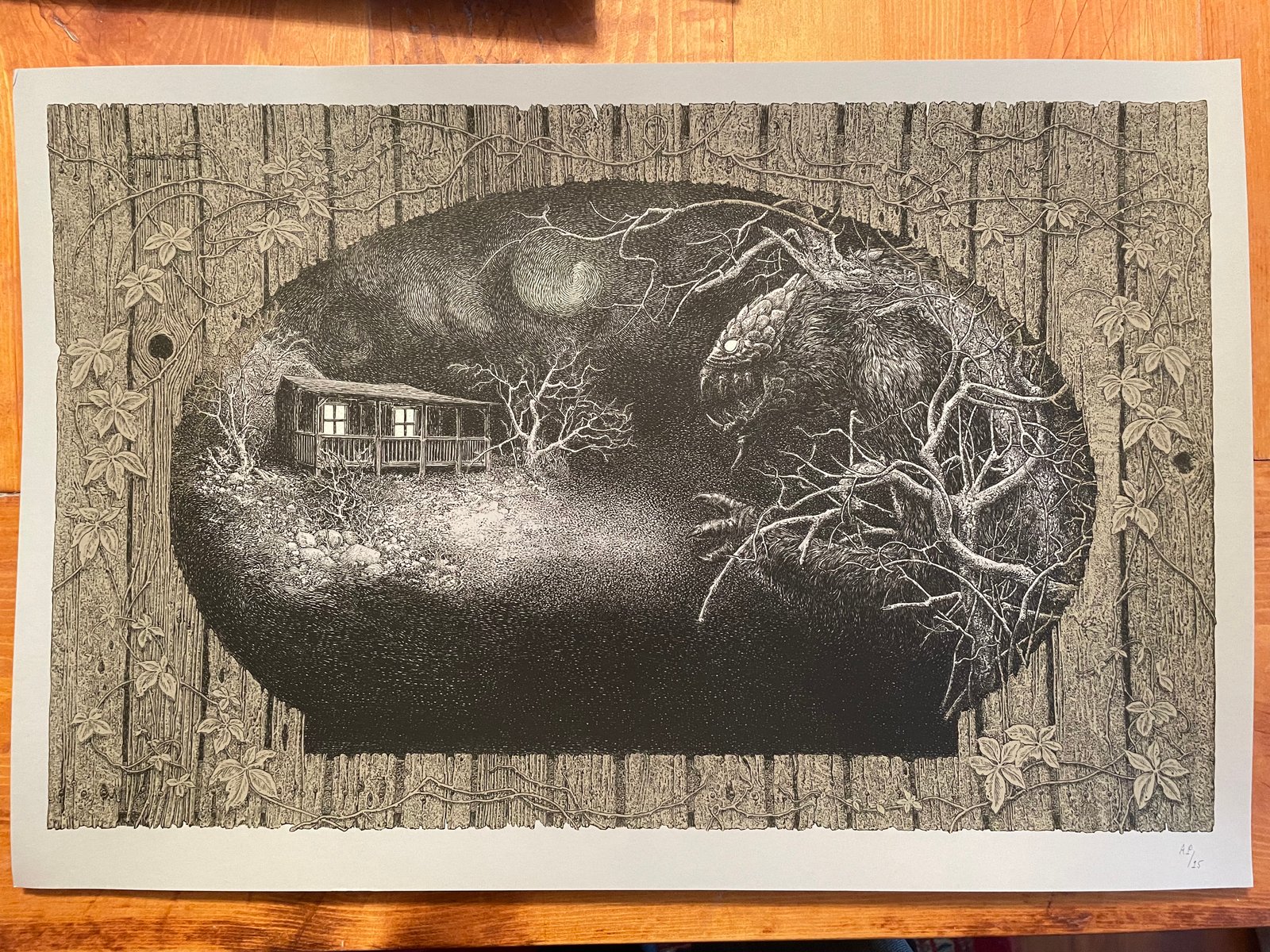 the Art of Jeremy Bastian — Aurora screen print poster -artist